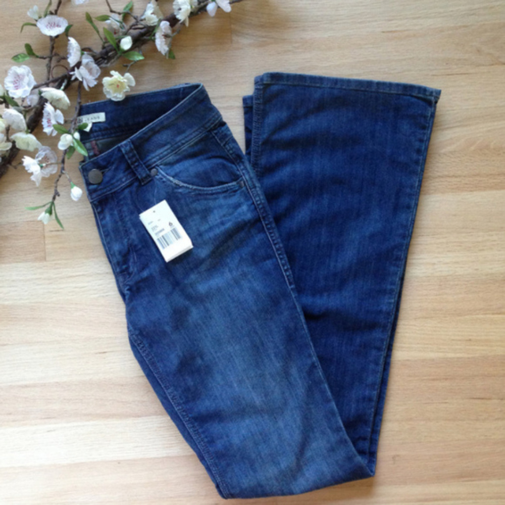 NWT CAbi Flare Leg Denim